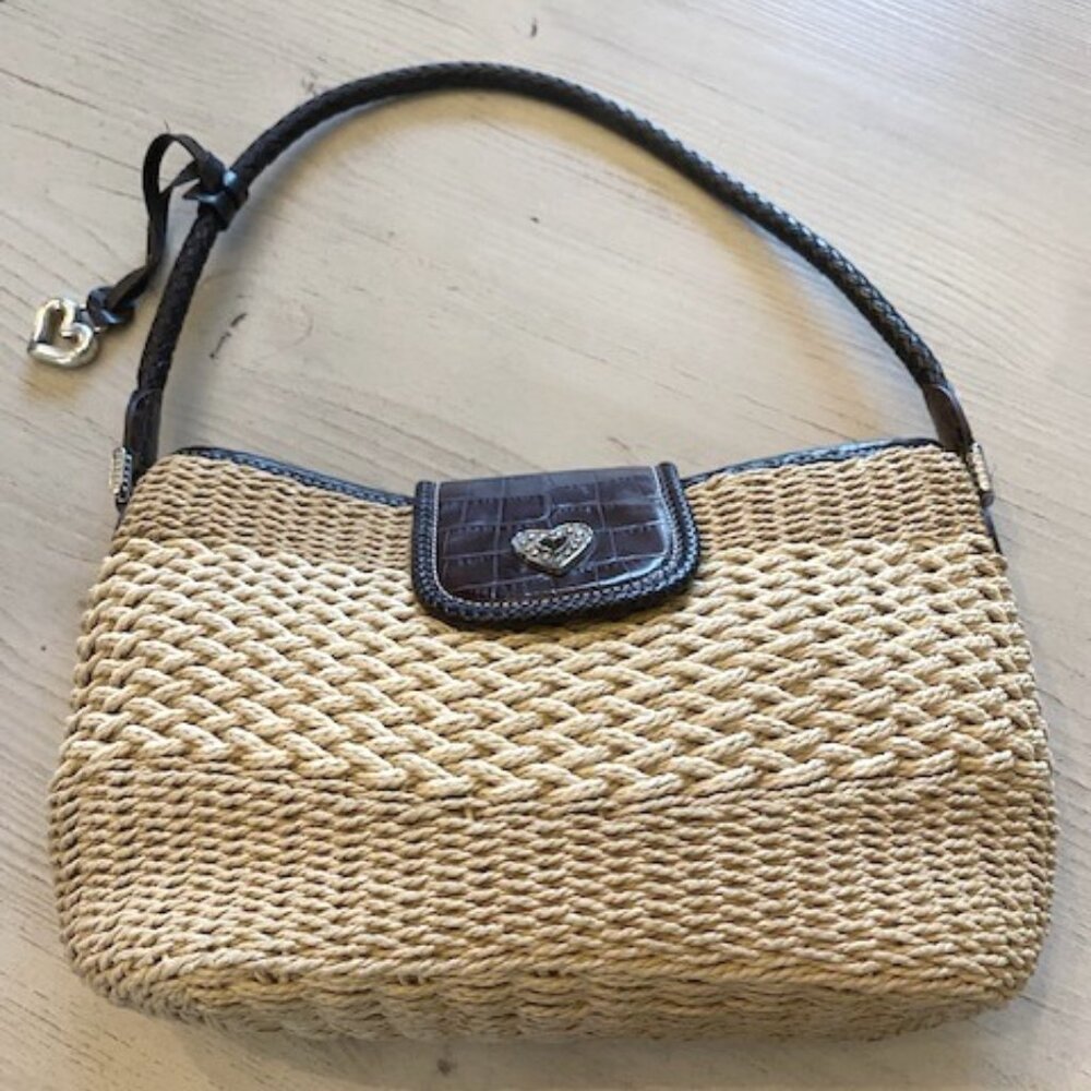 Brighten Straw Purse & Small Wallet